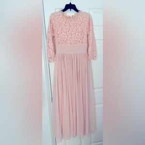 Dainty Jewell’s Blush Colored Dress
